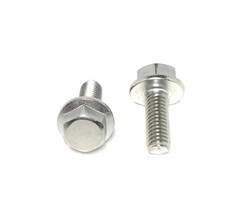 (25) M6 x 1.00 x 16 Stainless Steel DIN6921 A2 Hex Flange Bolts M6x16mm Flange