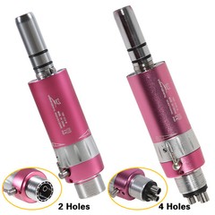NSK Style Dental Low Slow Speed Air Motor Handpiece E-Type 2 holes /4 holes Pink