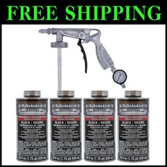 Rubberized Undercoating Spray Kit, 4-Pack**