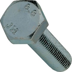 M10-1.5 Metric Hex Bolts Zinc Grade 8.8 Full Thread All Sizes 10mm through 200mm