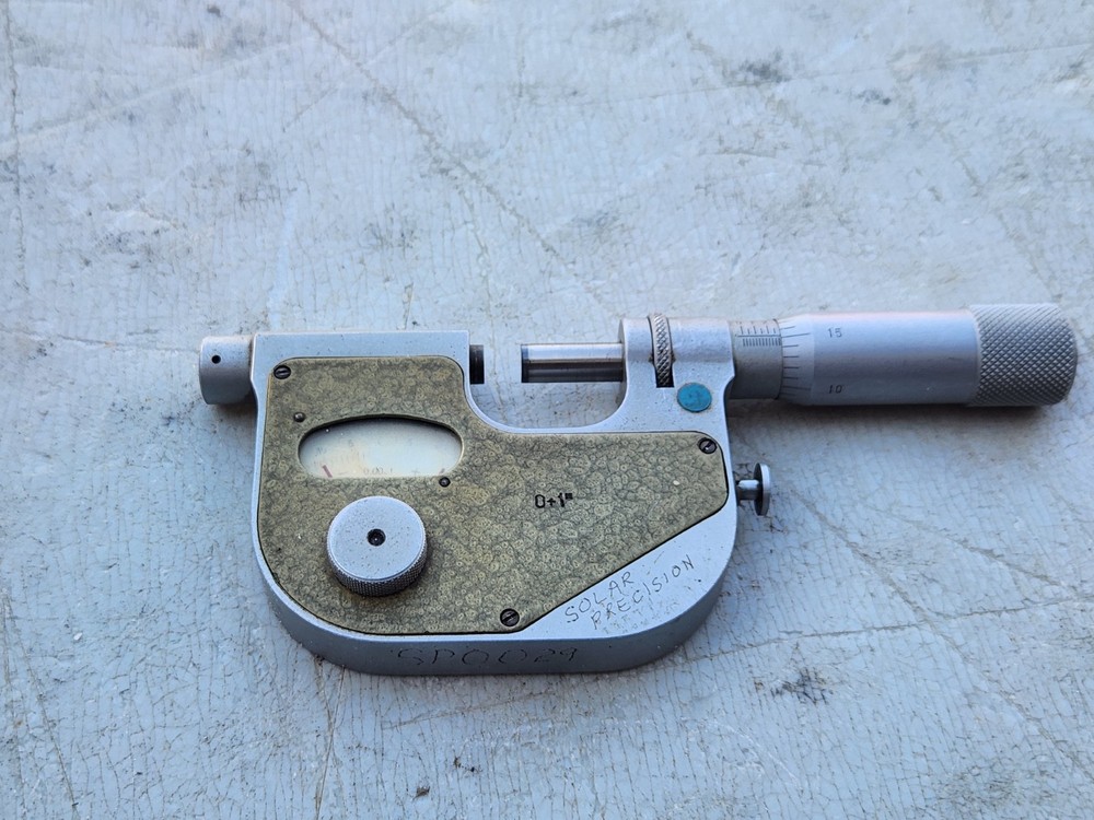 VINTAGE VIS POLAND INDICATING MICROMETER