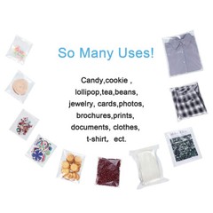 Clear Self Adhesive Peel & Seal Cellophane Plastic OPP Transparent Packing Bags