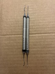 Two Used Dental Gracey Curette SG1/27 HU FRIEDY