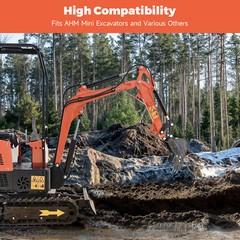 12 in 300mm Narrow Bucket For 0.8-1.8 Tons Mini Excavator Attachments