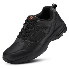 HISEA NINGO Men’s Slip Resistant Work Shoes Chef Kitchen Oil Resistant Sneakers