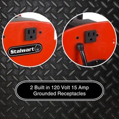 3-Speed 1600W Portable Carpet Dryer Blower Fan Red