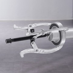 Gear Puller Set, 3 in/4 in/6 in/8 in 3 Jaw Bearing Puller with Reversible Jaws,