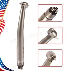 Dental Fiber Optic E-generator LED High Speed Handpiece Internal 3 Spray 4 Hole
