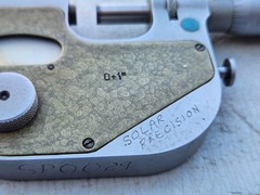 VINTAGE VIS POLAND INDICATING MICROMETER