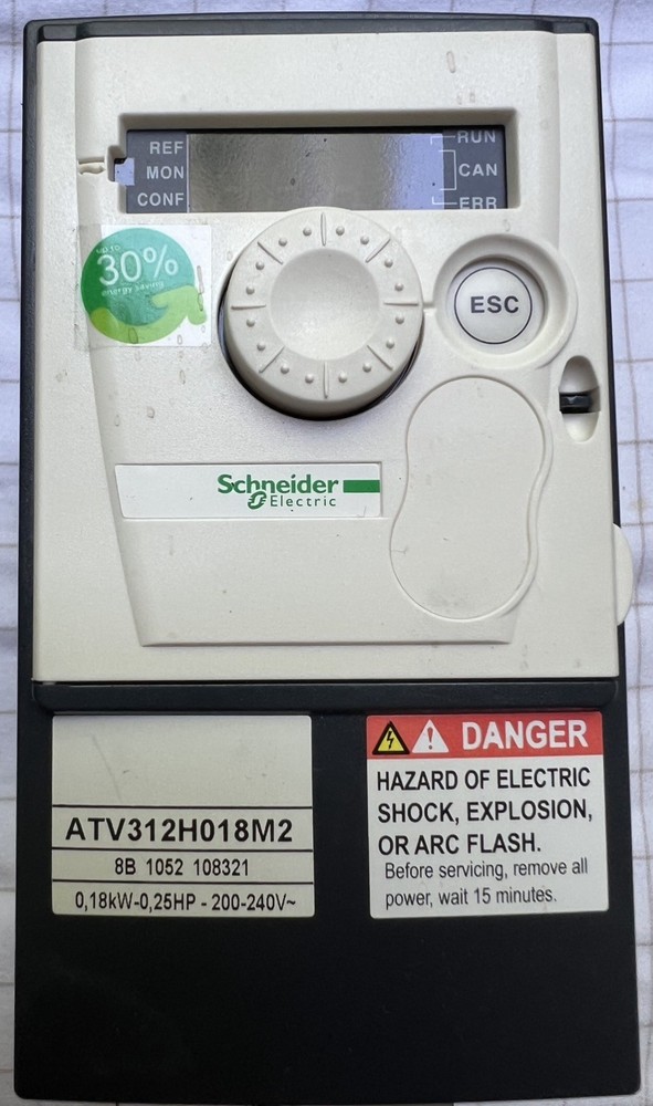Schneider Electric ATV312H018M2 Variable Frequency Drive