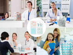 100 Pcs Dental Bags, Tooth Patient Care Dental Bags, 9 X 8 Inches Dental Goodie