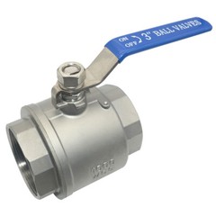 3″ in 3 inch Ball Valve NPT Female Thread Full Port Stainless Steel SS 316