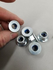 M10-1.25 or 10mm Metric Hex Flange Nylock Nut class 10.9 w/blue 241(10pcs)
