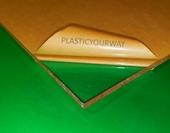 Clear Cast Acrylic Sheet 1/4 x 11.5 x 15 Acrylite Lucite Plastic .220″ (3 pcs )