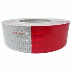 Conspicuity Tape DOT-C2 Approved Reflective Trailer Red White 2”x150’ -1 Roll