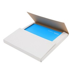 100x White Vinyl Record LP Shipping Mailer Boxes 12.5″x12.5″x1″ Album Paper Box