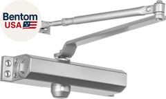 Door Closer, Commercial Hydraulic Closer, Self-Closing, Spring Size 3, Surface M