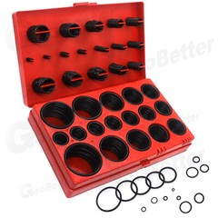 419 PCS Universal O Ring Assortment Set Metric Oil Proof Kit 32 Size O-Ring Case