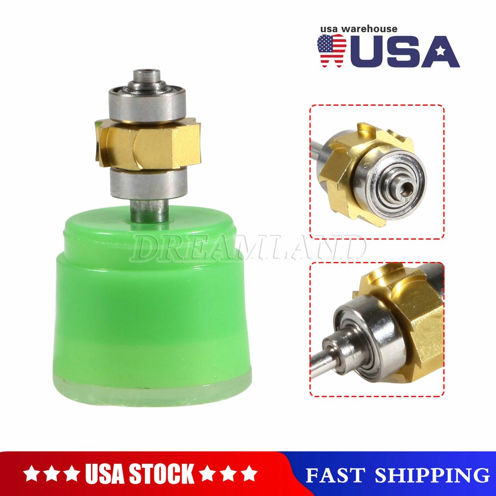Dental Cartridge Turbine Rotor For Yabangbang LED Fiber Optic Handpiece YB6 /YBT