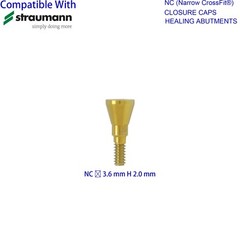 Dental Healing Abutment Healing Closure Mini Regular Fit Straumann ITI