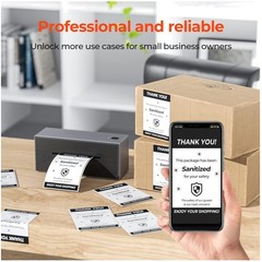 Oil-Proof Shipping Labels 4×6, 1000 Sheets