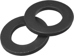5/8-Inch Flat Washer, Alloy Steel Black Oxide Finish Pack of 10