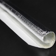 9-size Aluminum Heat Reflective Shield Fiberglass Side Self-Closing Sleeving 3FT
