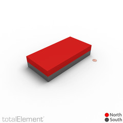 10 x 5 x 2 mm Rare Earth Block Magnets N38 with Zinc Coating (100 Pack)