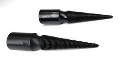 Baldor Lathe Motor Spindle Set Right & Left 3/8″ Arbor Friction Grip 3-1/2″ L