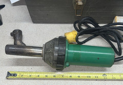 Leister Triac S Electric Corded 1600W Hot Air Tool Heat Gun 120V w/case Tested