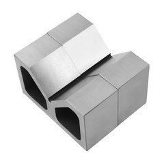 6″x3-1/2″x2-3/8″ Cast Iron V-Blocks Pair, Precision Ground V-Block Set