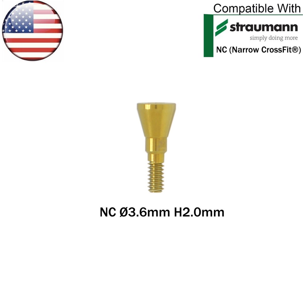 US Dental Healing Abutment Healing Closure Caps NC/RC Straumann ITI Bone Level
