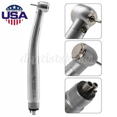 LED Fiber Optic Push Handpiece 4H E-generator Dental High Speed Handpieces