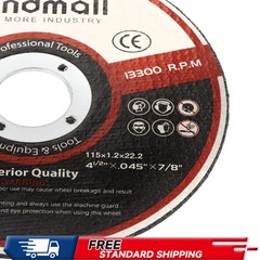 55 Pack 4-1/2″ x 3/64″ x 7/8″ Cut Off Wheels Stainless Steel Metal Cutting Discs