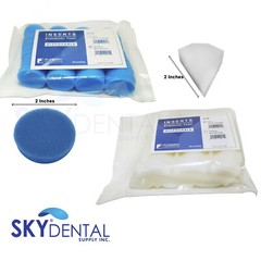 Endo Foam / Sponges Inserts Round / Triangle 50/Pcs Dental Endodontic