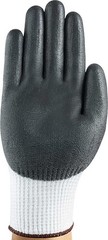 Ansell HyFlex 11-735 Size 9 (L) Cut-Resistant Coated Gloves, A4, Dipped (6 Pack)