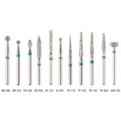 0.99 USD Dental FG Diamond Burs for High Speed Handpiece Friction Grip 5pcs/pack