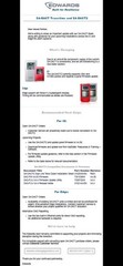 Edwards SA-DACT Small Analog Series Dual Line Dialer Fire Alarm.