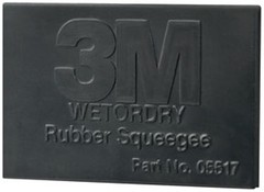 1PC 3M 5518 RUBBER SQUEEGEES WETORDRY 2 X 3