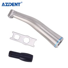 Dental 1:1 LED Contra Angle Handpiece Fiber Optic Internal Water Push Button