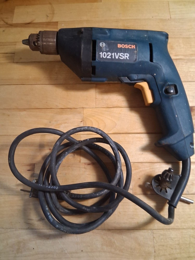 Bosch 1021vsr 3/8″ Electric Corded hammer Drill Tested