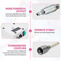 Dental Brushless LED Electric Micro Motor 1:1/1:5 Increasing Dental Handpiece US