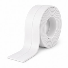 Waterproof Caulk Tape Sealant Strip Bath Kitchen Sink Toilet 0.87in x 10.5ft