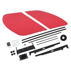 2″ x 2″ or 2″ x 3″ Red For Rops Canopy For Tractor and Mowers Umbrella 52″ X 52″