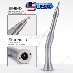 Dental Surgical Straight Handpiece Oral Surgery 20° Contra Angle 1:1 Nose Cone