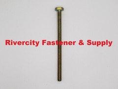 1/4-20 x 5 Tap Bolts Grade 8 Hex Head Screws 1/4x20x5 Full Thread 1/4×20 x 5″