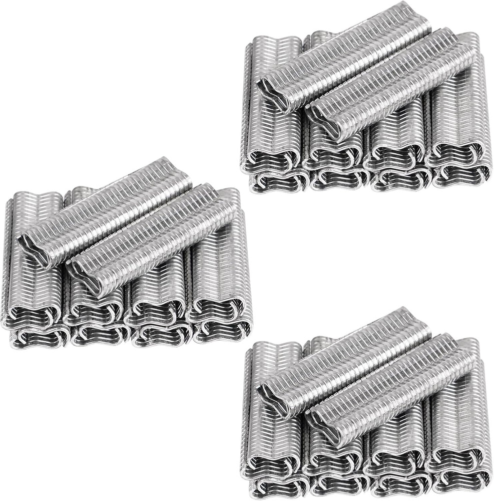 1800Pcs Type M Nail Ring, Wire Cage Clips, Galvanized Steel M Clips Hog Ring …
