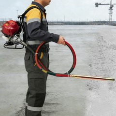 38.7CC Concrete Vibrating Machine 4 Stroke Air-Cooled Gasoline Vibrator Gx35 NEW
