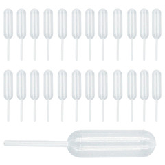 120 Pcs 4ml Clear Plastic Pipettes Mini Squeeze Droppers for Cupcakes & Desserts