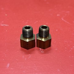 Reducer 1/2 Female Npt to 3/8 Male Npt Adapter Brass Fitting Water Air Gas N497